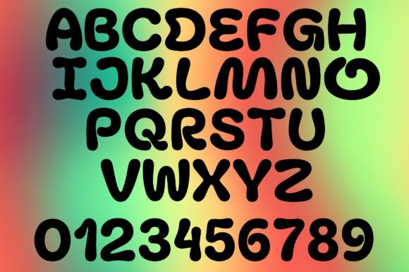 Hope Shines Font PNG with transparent background - Preview 1