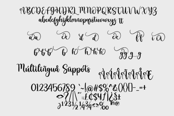 Kissed Spring Font - Preview 2