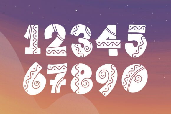 Nordic Queen Font PNG with transparent background - Preview 1