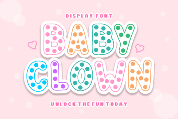 Simple Dots Font PNG with transparent background - Preview 1