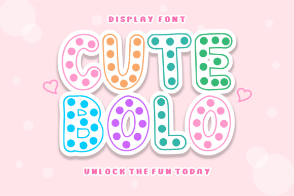 Simple Dots Font PNG with transparent background - Preview 2