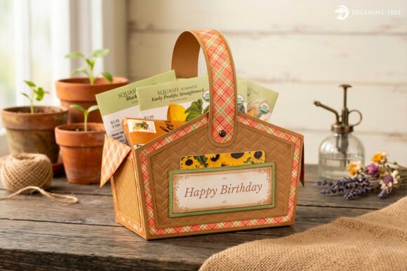 Spring Surprise Basket SVG