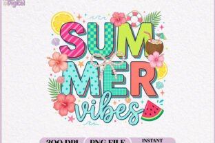 Summer Vibes Tropical Summer PNG Graphic by Art Leaf Digital · Creative ...