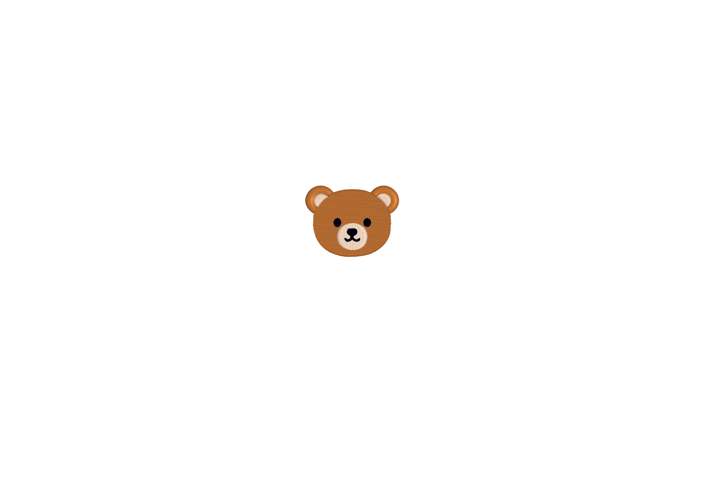 Bear Embroidery Design