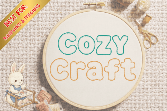 Bunny Patch Font - Preview 3
