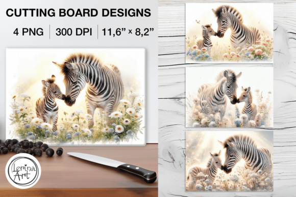 Cutting Board Designs / 4 PNG Graphic by Lerina Art · Creative Fabrica