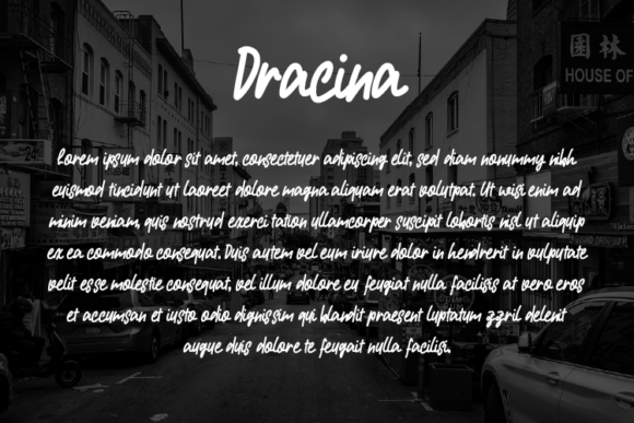 Dracina Font - Preview 2