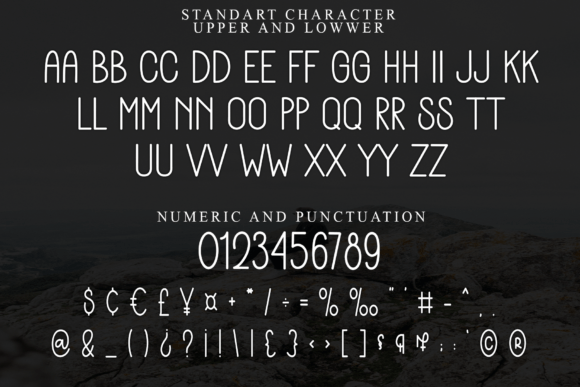 Drawing Sketch Font - Preview 3