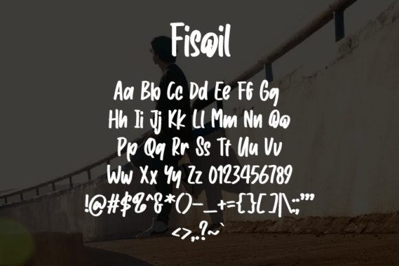 Fisoil Font - Preview 1
