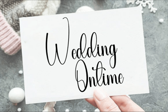 Gardenium Handwriting Font - Preview 3