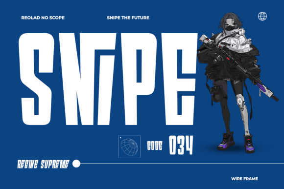 Gliches Font - Preview 1
