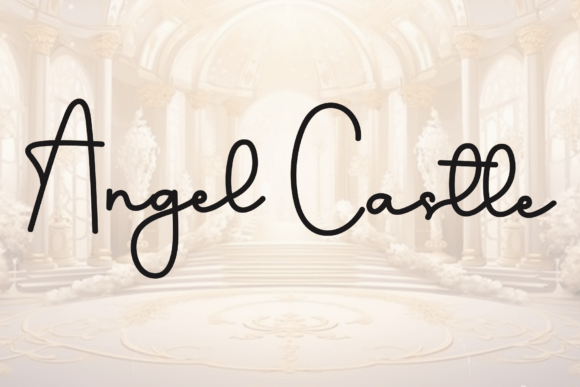 Ornament Spring Font PNG with transparent background - Preview 5