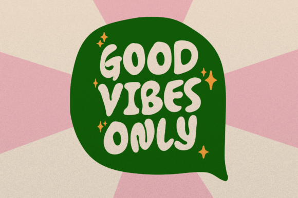 Pops Cloud Font PNG with transparent background - Preview 1