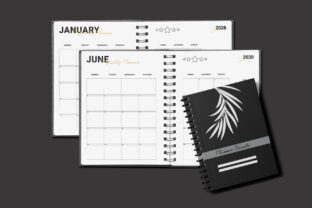 Printable Monthly Planner 2026-2030 Graphic by Design Zone · Creative ...
