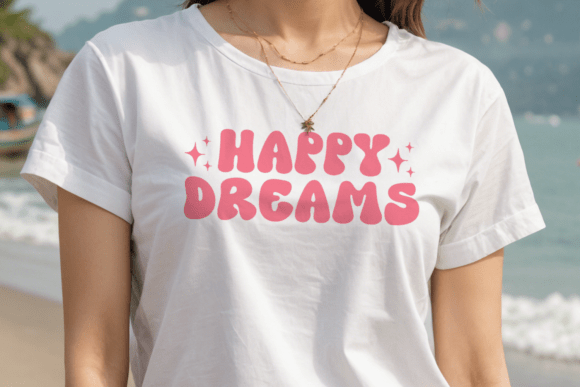 Retro Pinky Font PNG with transparent background - Preview 4