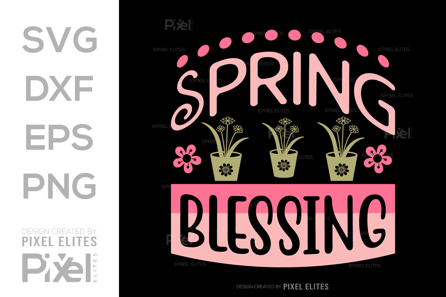 Spring Blessinf Spring Blessing SVG Cut File, Spring Svg Grafica di Pixel Elites ...