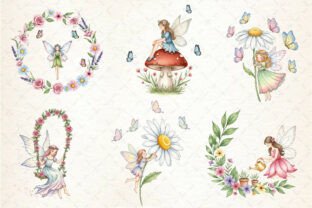 Spring Fairy Clipart Graphic by Smart Dream Shop · Creative Fabrica