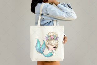Whimsical Summer Mermaid Girl PNG Graphic by daily.arts · Creative Fabrica