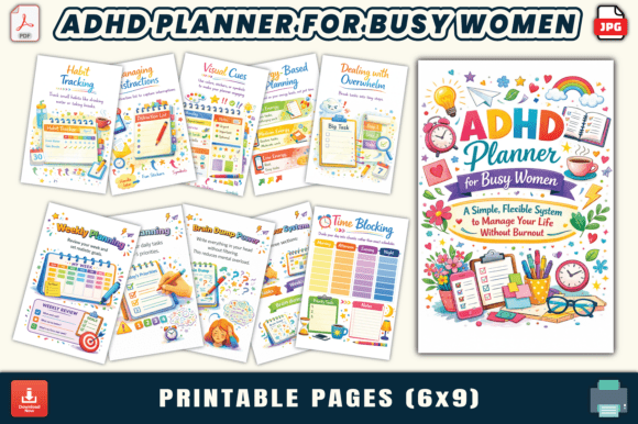 ADHD Planner for Busy Women