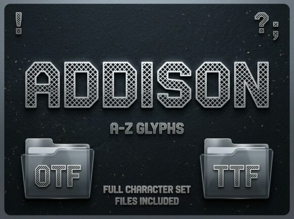 Addison Font - Preview 2