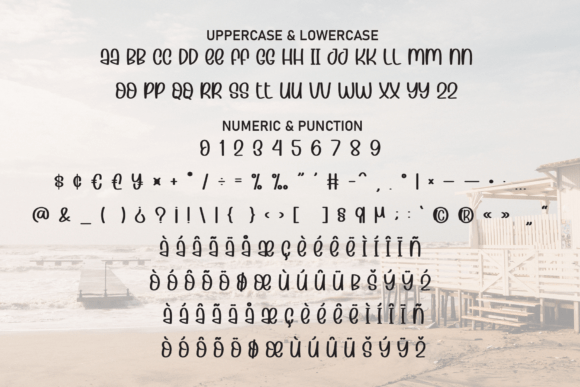 Beach Vantage Font - Preview 6