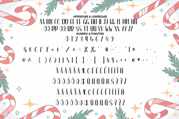 Candy Christmas Font - Preview 6