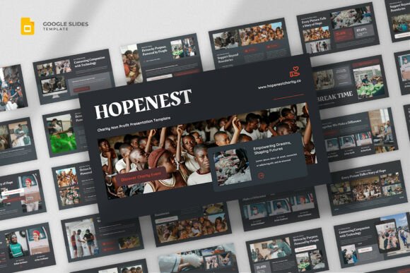 Charity &amp; Non-Profit Google Slides