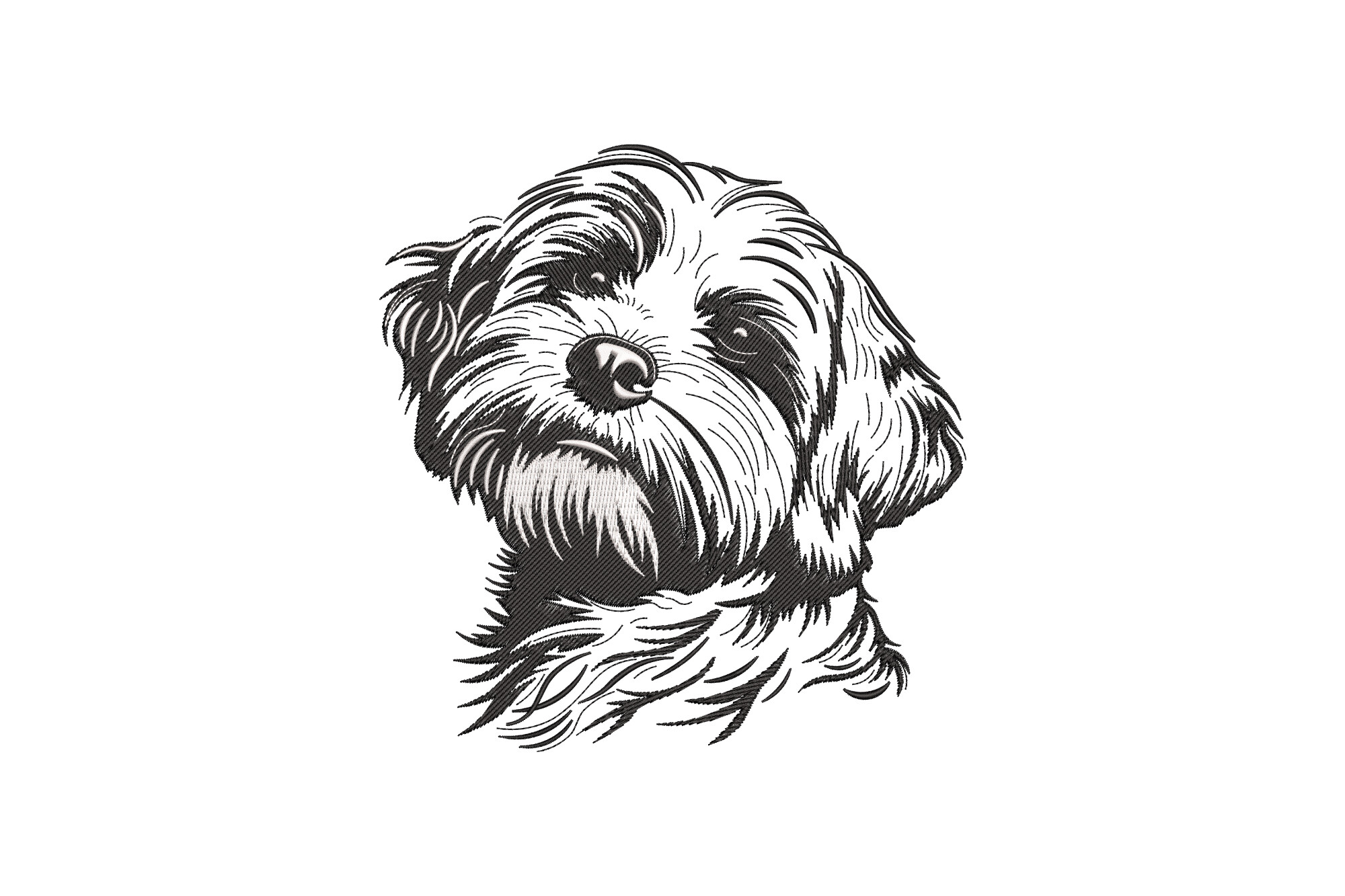 Cute Dog Head