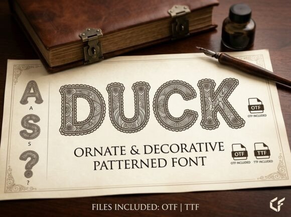 Duck Font - Preview 2