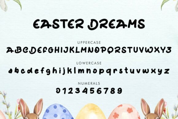 Easter Dreams Font - Preview 3