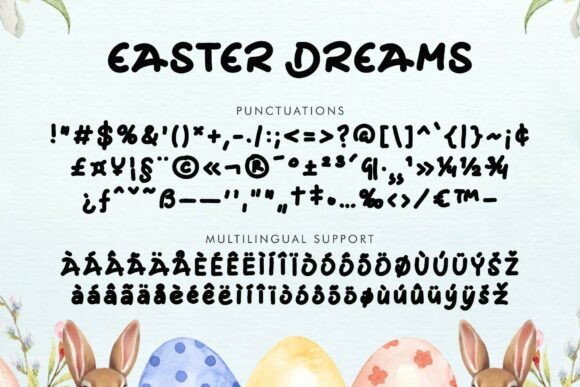 Easter Dreams Font - Preview 4