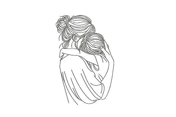 Mother and Child Hug