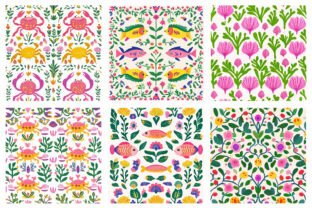 Summer Floral Digital Paper Graphic by TshirtMaster · Creative Fabrica