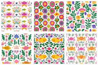 Summer Floral Digital Paper Graphic by TshirtMaster · Creative Fabrica