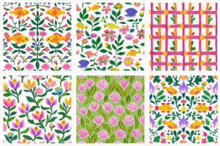 Summer Floral Digital Paper Graphic by TshirtMaster · Creative Fabrica