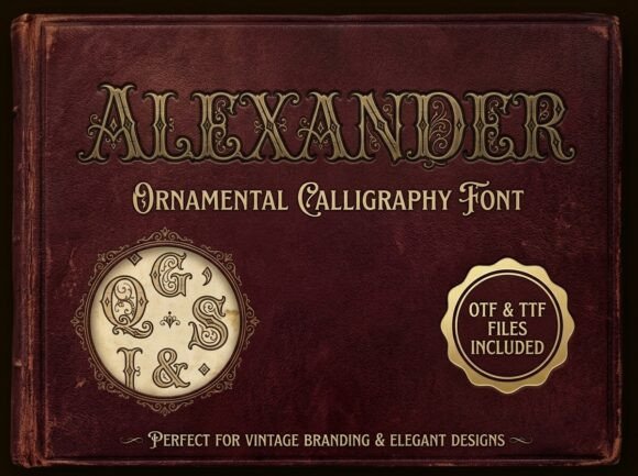Alexander Font - Preview 1