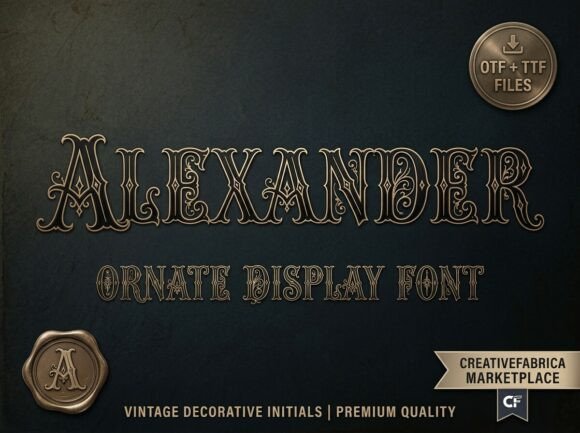Alexander Font - Preview 2