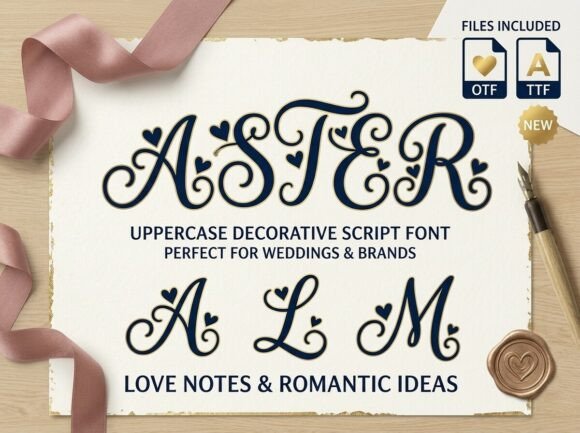 Aster Font - Preview 2
