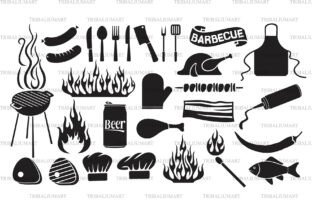 BBQ Icons Collection SVG