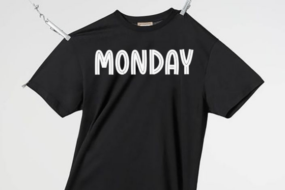 Blackish Font - Preview 1