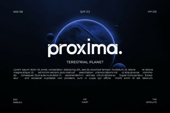 Blazionix Font - Preview 2