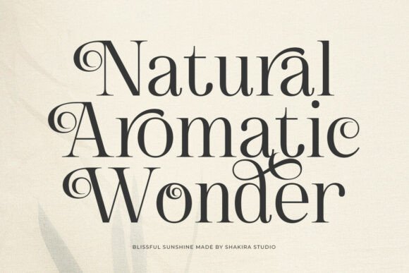 Blissful Sunshine Font - Preview 1