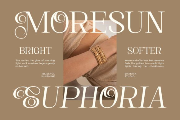 Blissful Sunshine Font - Preview 4