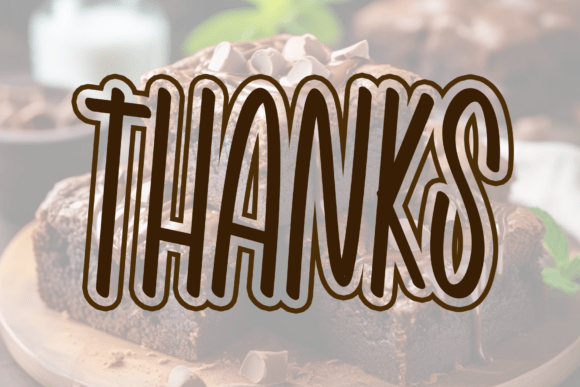 Brownie Font - Preview 4