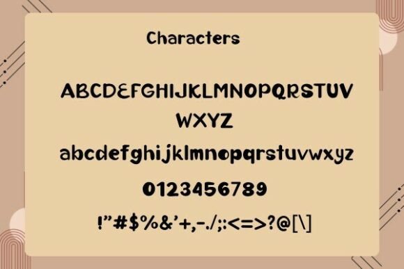 Catchy Font - Preview 3