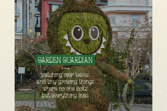 Curlicue Garden Font - Preview 4