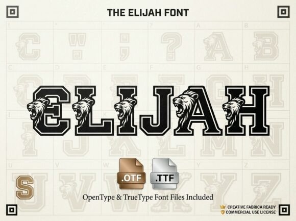 Elijah Font - Preview 2