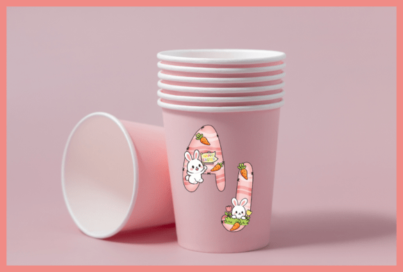 End of Easter Font PNG with transparent background - Preview 3