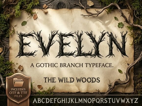 Evelyn Font - Preview 2