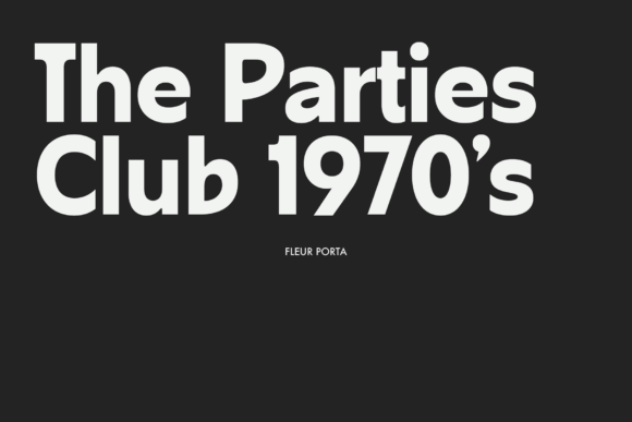 Fleur Porta Font PNG with transparent background - Preview 4